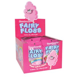 Sweetworld Fairy Floss, 18 x 15 Grams