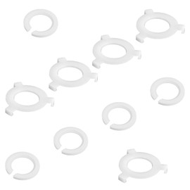 E27 to E14 Lamp Shade Reducing Ring, 10 Pack Lamp Shade Adapter Ring 2 Styles Lamps Shades Rings Lampshade Adapter Rings Light Fixtures Replacement Converter Reducer Fitting