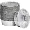 Diplastible (50 count) 8-Inch Disposable Round Aluminum Dutch Oven Liner