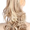 BOBIYA 13 Inches Claw Clip in Loose Curly Synthetic Wrap