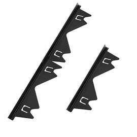 Hysgscwd 2Pcs Stainless Steel Stove Gap Covers, Stove Gap Filler, Retractable Length 13.8"to27.5" Kitchen Stove Counter Gap Covers, Oven Side Gap Filler, Heat Resistant Guard Stove Top, Range Trim Kit