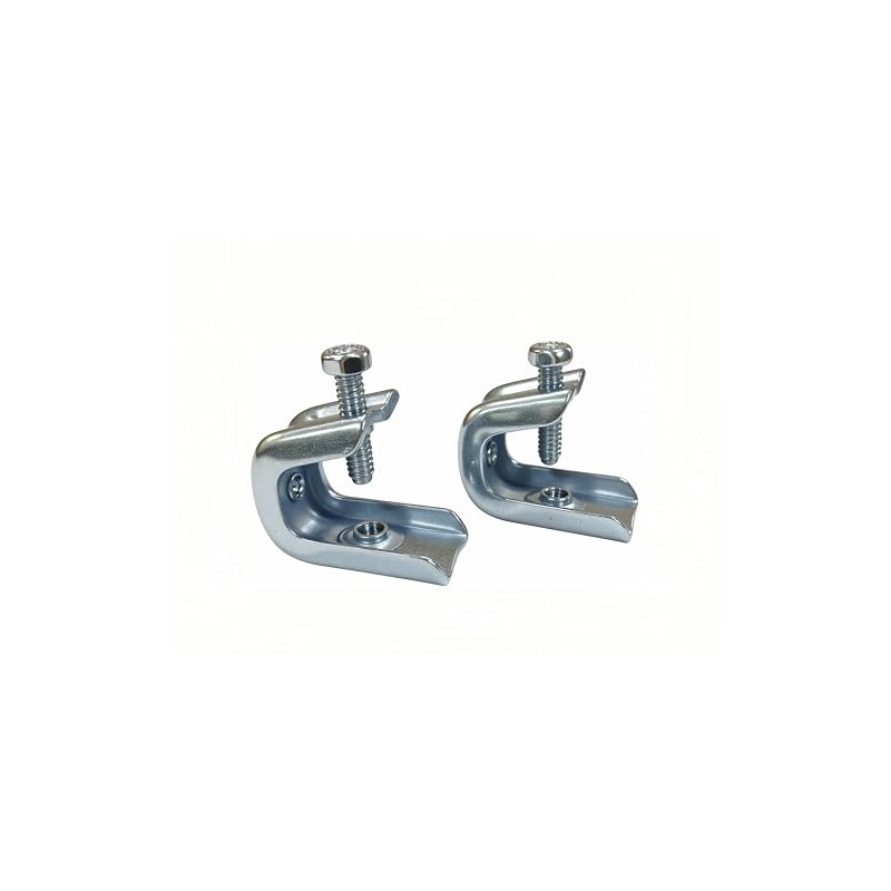 Fireplace Damper Clamp, 2pcs, Flue Stop Clamp for Gas Logs