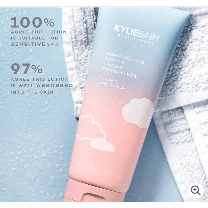 KylieBaby Baby Moisturizing Lotion for Sensitive Skin Gentle 8 oz