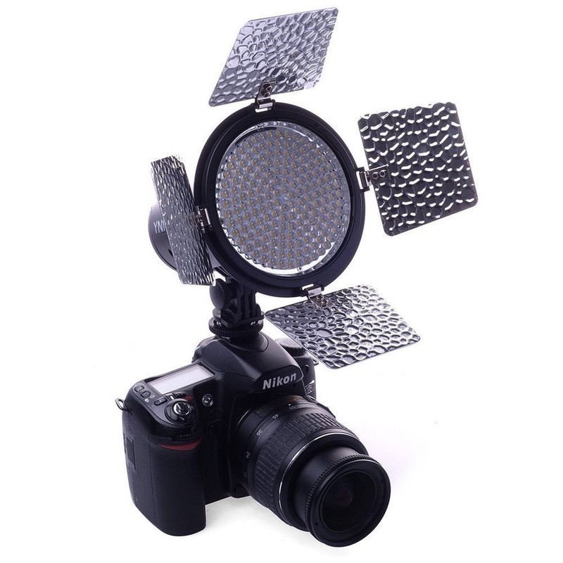 YONGNUO YN216 3200K-5500K LED Video Light Camera Shoot with 4