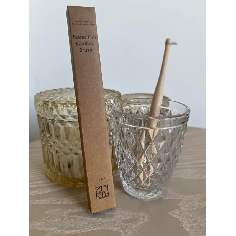 Nano Tuft Bamboo Brush by Dr Serio Eco-Friendly and Recyclable