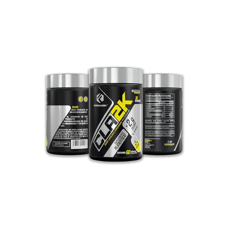 Forzagen | Suplemento Alimenticio CLA-2K | 2 g de Ácido