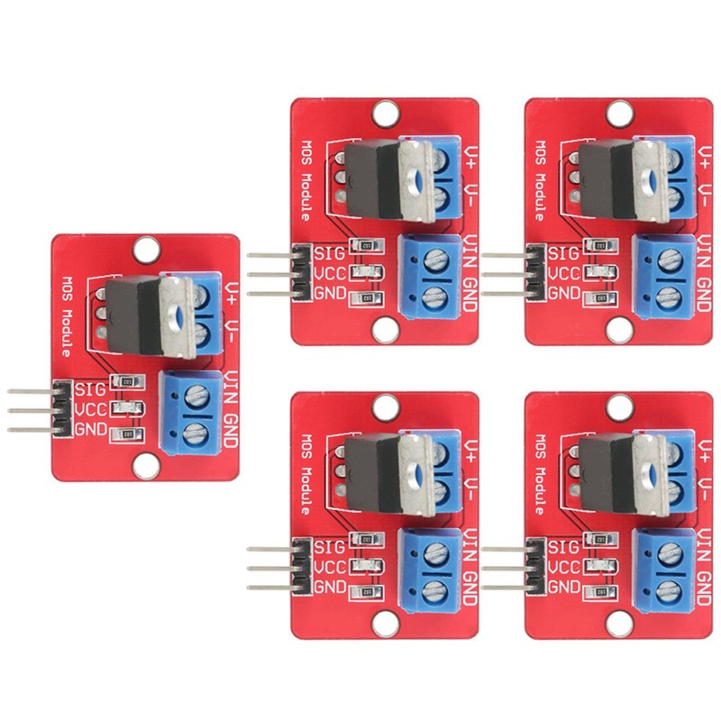 Ailoocedi 5pcs 3.3V/5V Mosfet Driver Module PWM Output Driver Boards