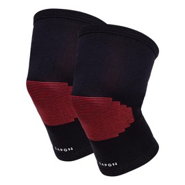 Arthritis Knee Support Men and Women (XL Size) - Best Knee Brace for Osteoarthritis, ACL, Swelling and Blood Circulation - Breathable Running and Weight Lifting Compression Sleeve (Pack of 2)