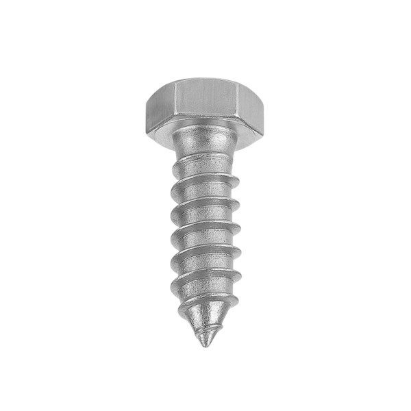 5/16" x 1-1/2" Hex Head Lag Screws, 304 Stainless Steel