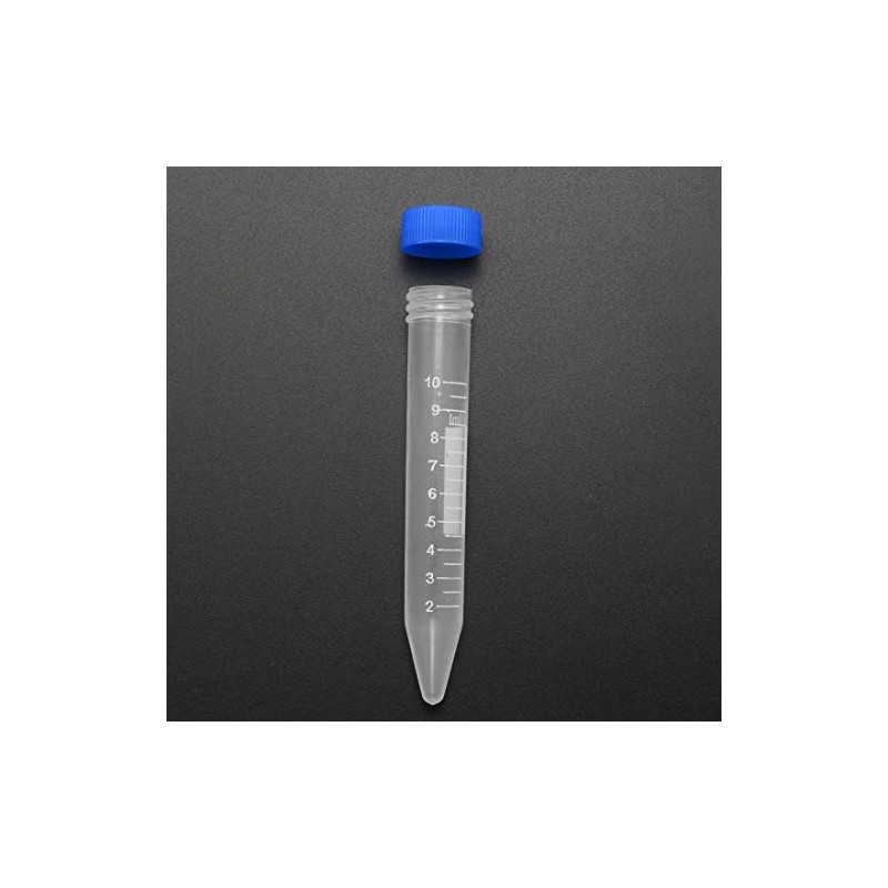 sourcing map Pack of 10 10 ml Plastic Centrifuge Tube