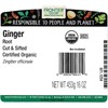 Frontier Cut and Sifted Certified Natural Products Bulk Ginger Root,