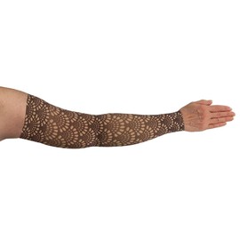 Lymphedivas Speakeasy Medical Graduated Compression Arm Sleeve for Lymphedema (Short 30-40 mmHg Medium)