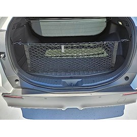 Trunk Envelope Style Mesh Cargo Net for Toyota bz4x - Premium Trunk Organizer and Storage - Luggage Net for Crossover - Best Car Organizer