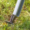 VOSS.farming Ground plate for Z-profile fence posts, bracing of wild