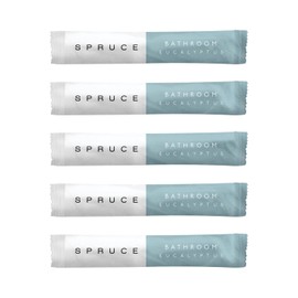 Spruce Bathroom Cleaning Refills, 5 x Plastic-Free Concentrated Refills for Soap Scum and Limescale. Shower and Bath refillable cleaning, Non-Toxic & Eco Friendly