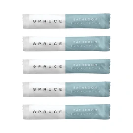 Spruce Bathroom Cleaning Refills, 5 x Plastic-Free Concentrated Refills for Soap Scum and Limescale. Shower and Bath refillable cleaning, Non-Toxic & Eco Friendly