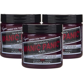 MANIC PANIC Fuschia Shock Hair Dye 3 Pack