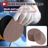 HEROFFIX 50 Pcs 6 Inch Abranet Sanding Mesh Anti-Clog Hook