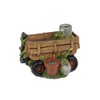 G Ganz Garden Wheel Barrow Planter (Design 2)