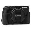 MegaGear Leather Camera Case, Black, for Canon EOS M6 Mark