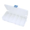 Generic Small Clear Storage Box Hair Tie Organizer Box for