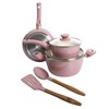 Gibson Home Plaza Café Forged Aluminum Healthy PFA-Free Ceramic Pots