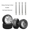 Tyre Valve Extender 4 Pieces Extension Valve Adapter for Car