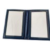 Lorenz Leather Effect Grained PU Travel Id Pass Card Holder