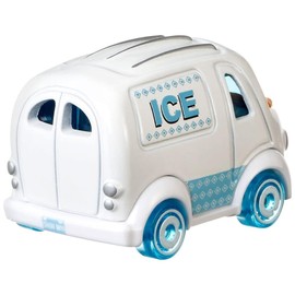 Mattel Hot Wheels Character Cars - FYW05 ~ Olaf ~ 1:64 Scale Die-Cast Vehicle, White, Blue