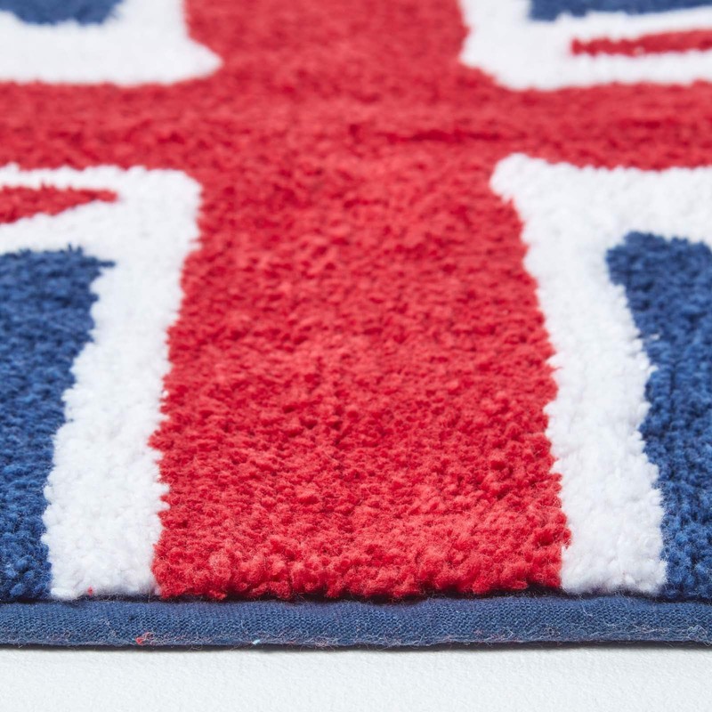 Homescapes Badematte Duschvorleger Badteppich Flagge United Kingdom 45 x 75