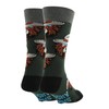 ooohyeah Men’s Funny Rocky Mountain Crew Socks, Crazy Novelty Cotton
