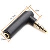 CNCTWO 3.5mm 4 Pole Stereo Mini Plug Male to Female