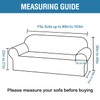 H.VERSAILTEX High Stretch Sofa Slipcover 1-Piece Couch Cover Non Slip
