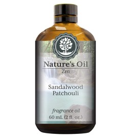 Sandalwood Patchouli Fragrance Oil (60ml) For Diffusers, Soap Making, Candles, Lotion, Home Scents, Linen Spray, Bath Bombs, Slime