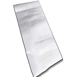 Aluminium Sleeping Mat, Foam Mats, Sleeping Mat for Camping, Insulated Blanket, Foldable Tent Mat, Floor Mat, Thermal Mat, Thermal Blanket, Mat Made of Aluminium Foil and EPE, Ultra Light, 100 x 200