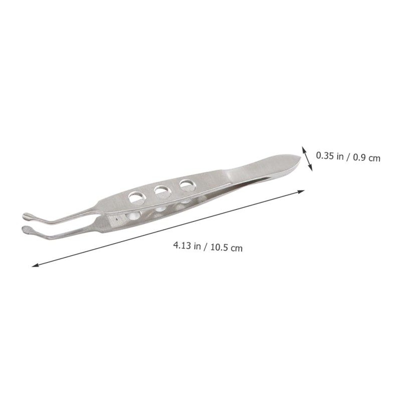 VICASKY Meibomian Gland Tweezers Grasping Forceps Eyelid Forceps Eyelid Tweezers