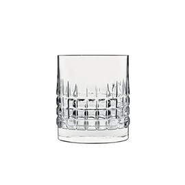Luigi Bormioli 12328/02 Mixology 12.75 oz Charme DOF Double Old Fashioned Glasses (Set of 4), Clear