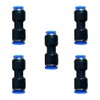 1/4" OD x 5/32" OD Pneumatic quick Connector Push to