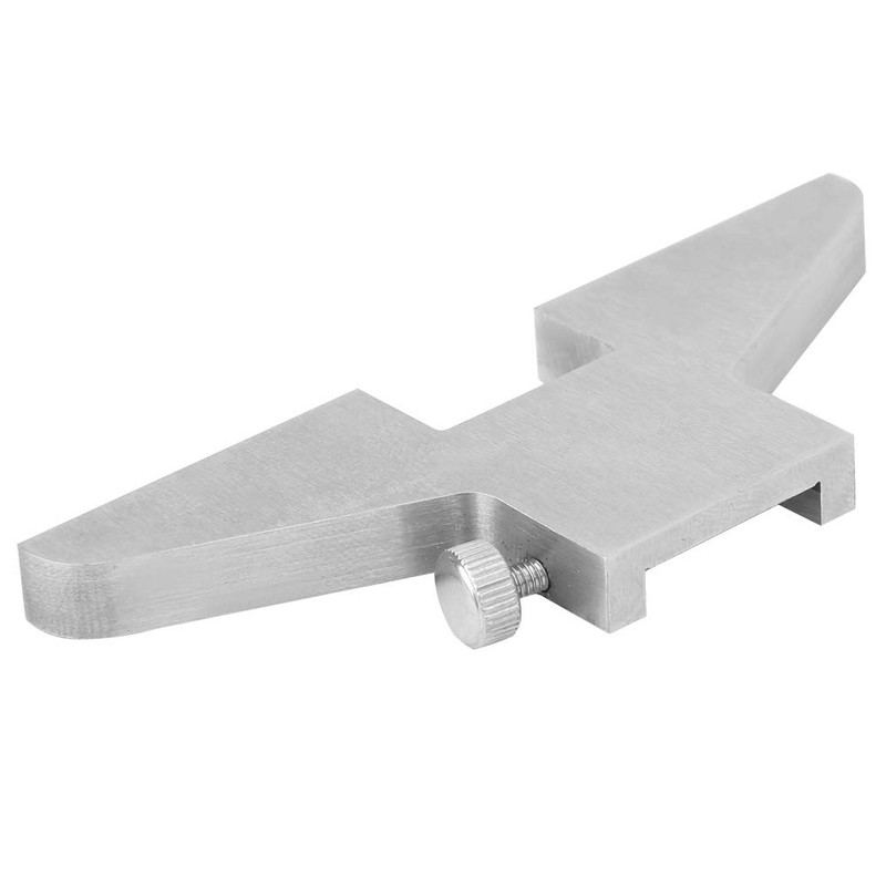 Caliper Depth Measuring Foot with Locking Screw Depth Base Attachment