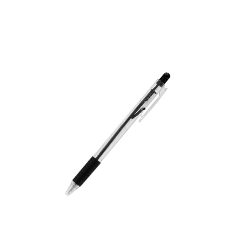 Knock Ballpoint Pens, Pack of 10 (Oil Based Ballpoint Pens),