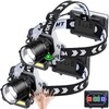 Senduzll LED Headlamp Rechargeable 1000 Lumens Super Bright with 10