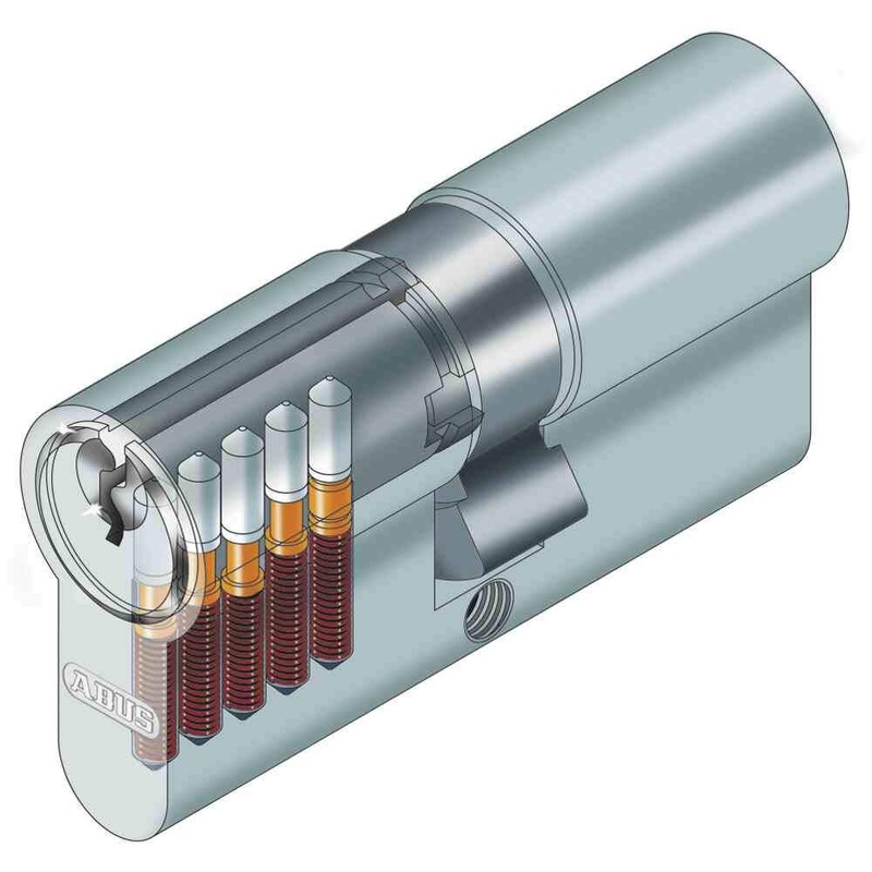 ABUS 1054 C 73 N 30 Profile Cylinder, 45662