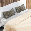 Dalzium Satin Pillowcase for Hair and Skin, Camo Forest Duck