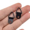ZAAWUUT 50 Sets Metal Picture Hangers with Screws, Small Triangle