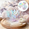 HAIKING Butterfly Laser Cut Favor Boxes, 20 PCS Silver Iridescent
