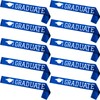 Maxdot 10 Pieces Graduate Sash Bulk 2026 Unisex Satin Sash