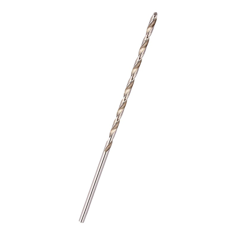 4 mm Twist Drill Bit Straight Shank HSS Extra Long