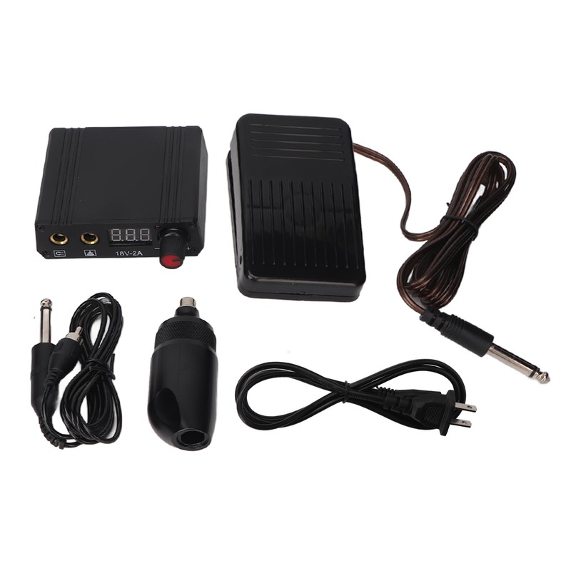 Tattoo Pen Kit LCD Display Dual Mode RAC Connector Rotary