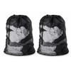2 Pack Large Mesh Laundry Bags – 23.62 × 35.43