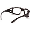 Pyramex Endeavor Plus Safety Glass Black/Gray Frame With Foam Padding